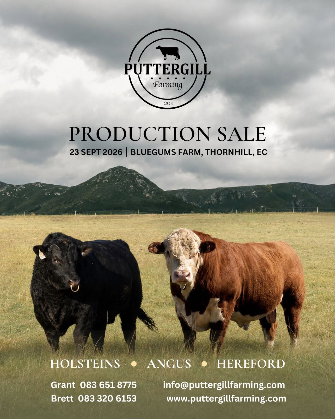 Puttergill Farming Sale
