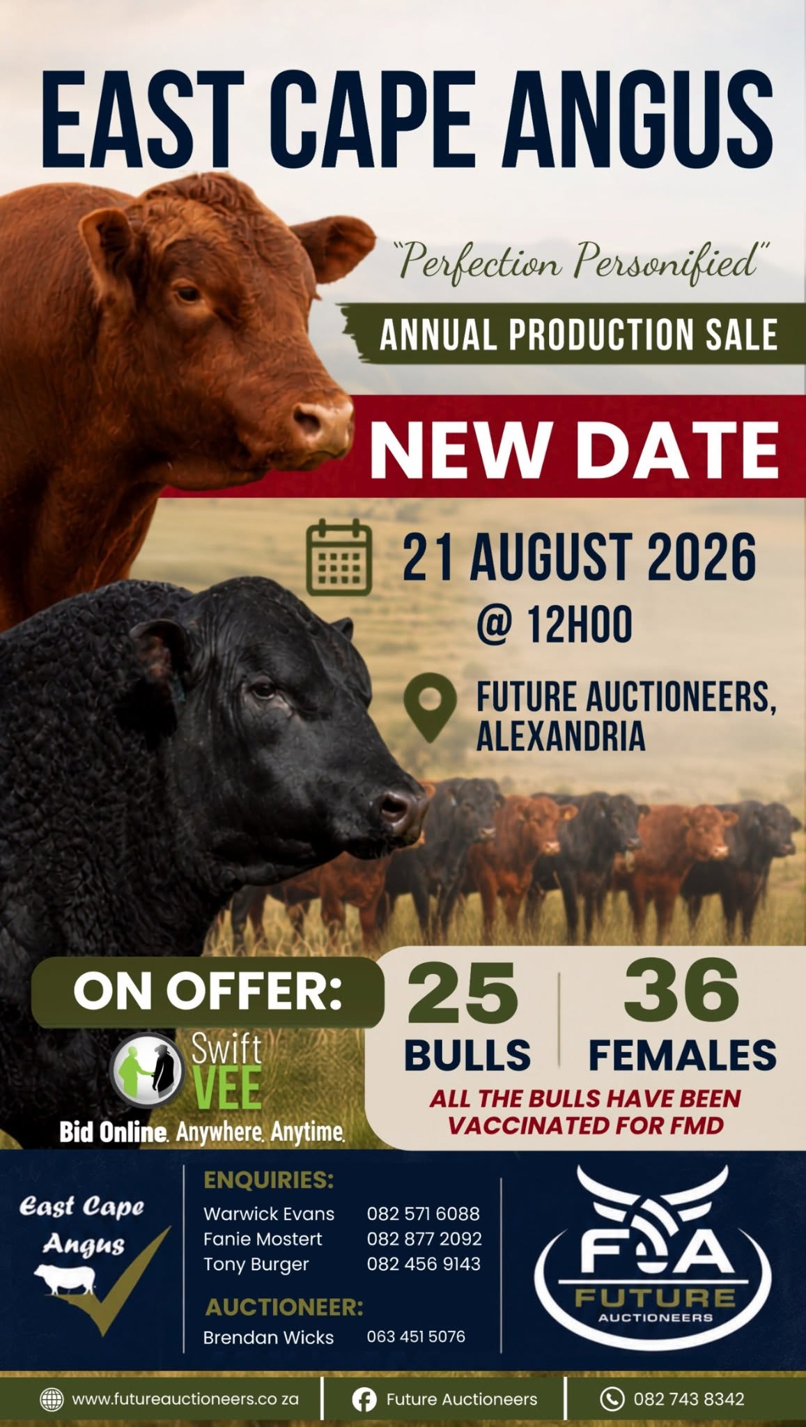 East Cape Angus Sale